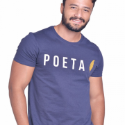 Camiseta Masculina Poeta - Vista Poeta